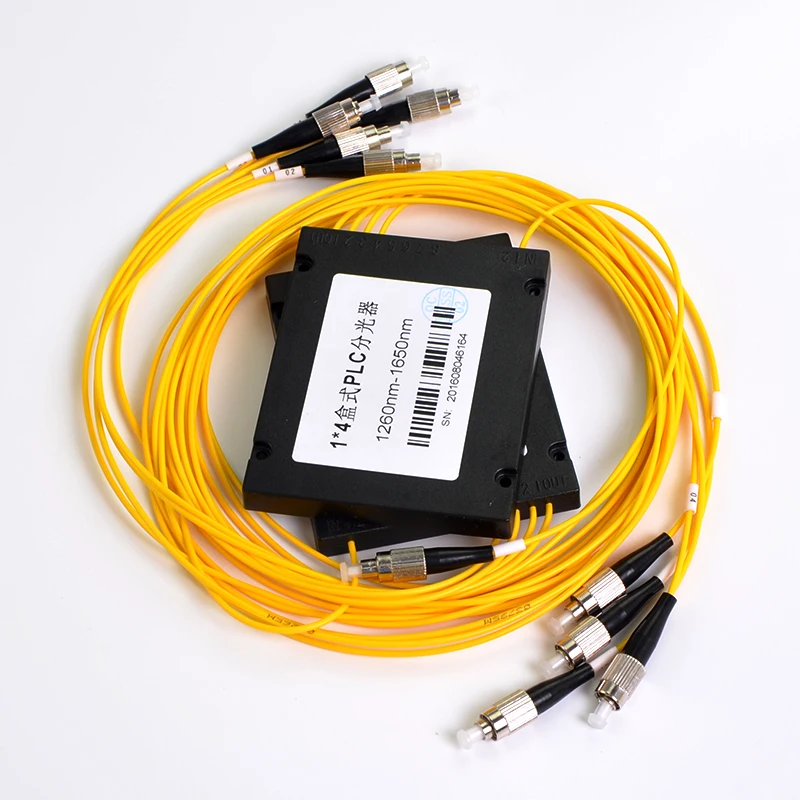 Splitter 1 minute 4 box тип PLC волоконно оптический сплиттер pigtail plane волновод Тип несущего