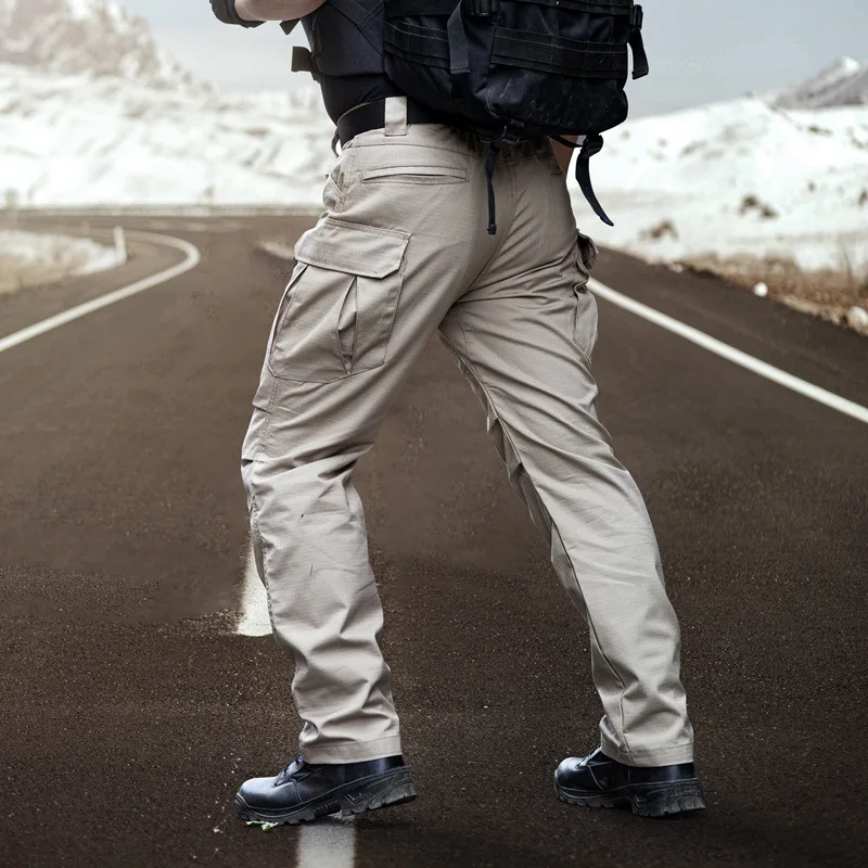

2020 New IX8 Men City Tactical Pants Multi Pockets Cargo Pants Military Combat Cotton Pant SWAT Army Casual Trousers Hike Pants