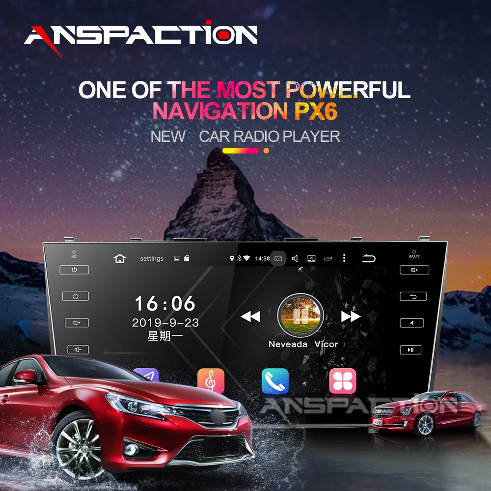 Ips Android 9 0 4G ram автомобильное радио DVD gps навигация для Toyota camry 2008 2009 2010 2011 dvd плеер