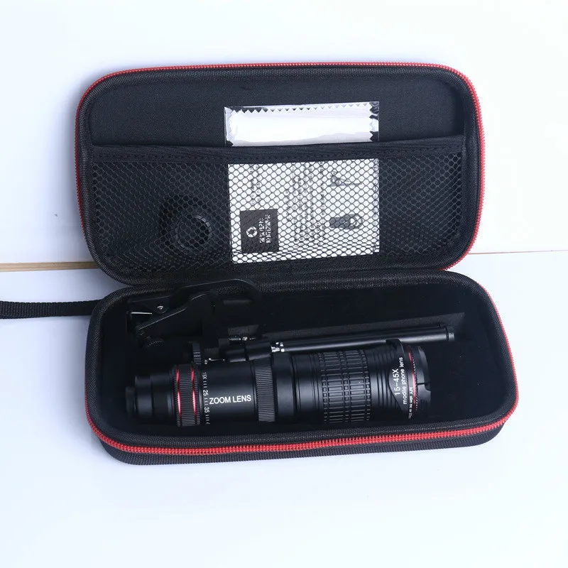 Набор линз для мобильного телефона 45x Супер широкоугольный телеобъектив с