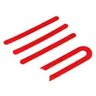 Новый 48 шт. передние и задние колеса покрышки защитный корпус из углеродного волокна Стикеры для Xiaomi Mijia M365 аксессуары для электрического скутера