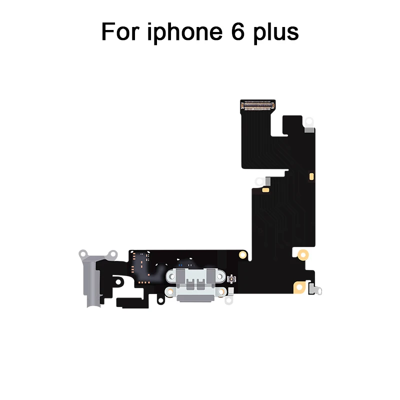 Высококачественный зарядный порт док-станция USB разъем гибкий для iPhone 5 5s 6 6s 7 8 Plus