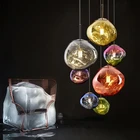 Современные светодиодсветодиодный подвесные светильники в стиле лофт, художественное украшение в стиле ретро из ПВХ, Подвесная лампа для спальни, освещение для кухни, комнатное украшение