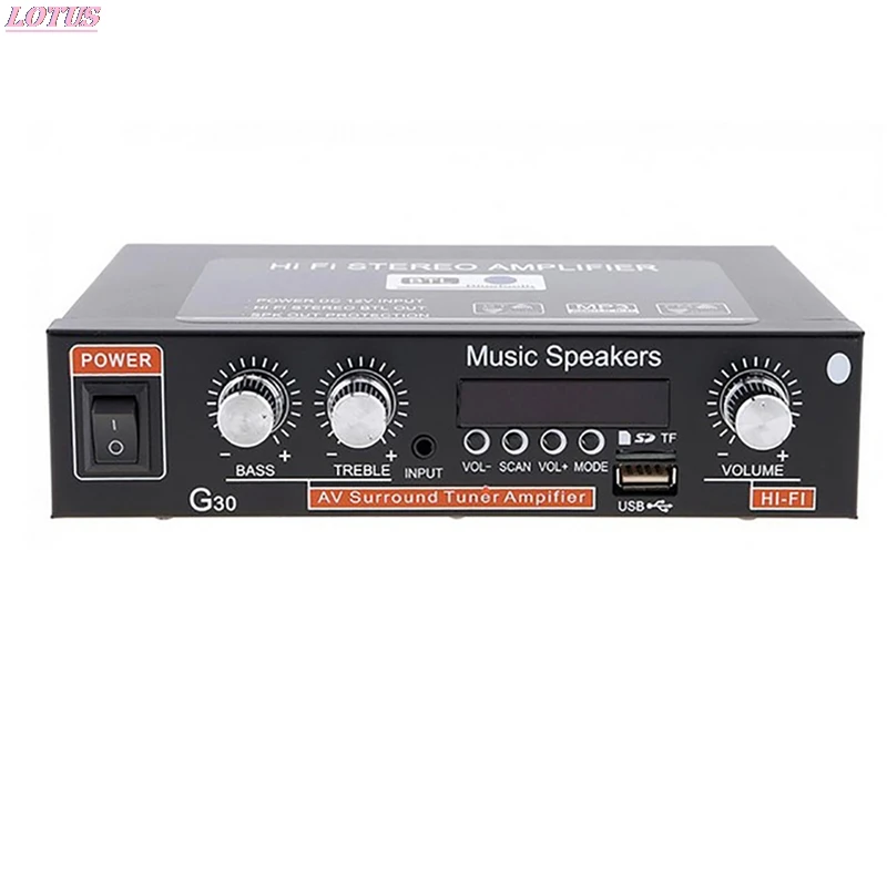 800 Вт Высокоточный цифровой Интеллектуальный Bluetooth стерео аудио усилитель