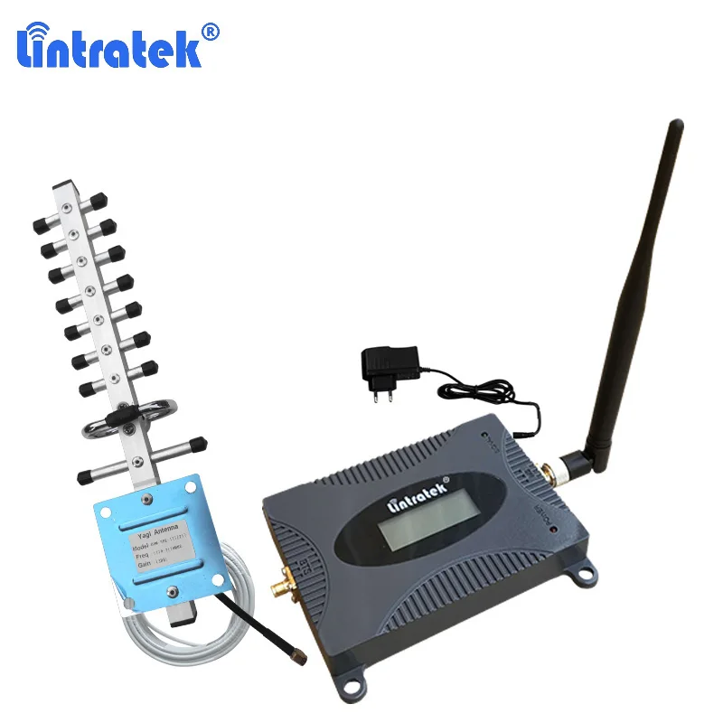 Усилитель сигнала Lintratek 1700/2100 МГц AWS повторитель Band 4 мобильный телефон Mini 1700 2G/3G 65