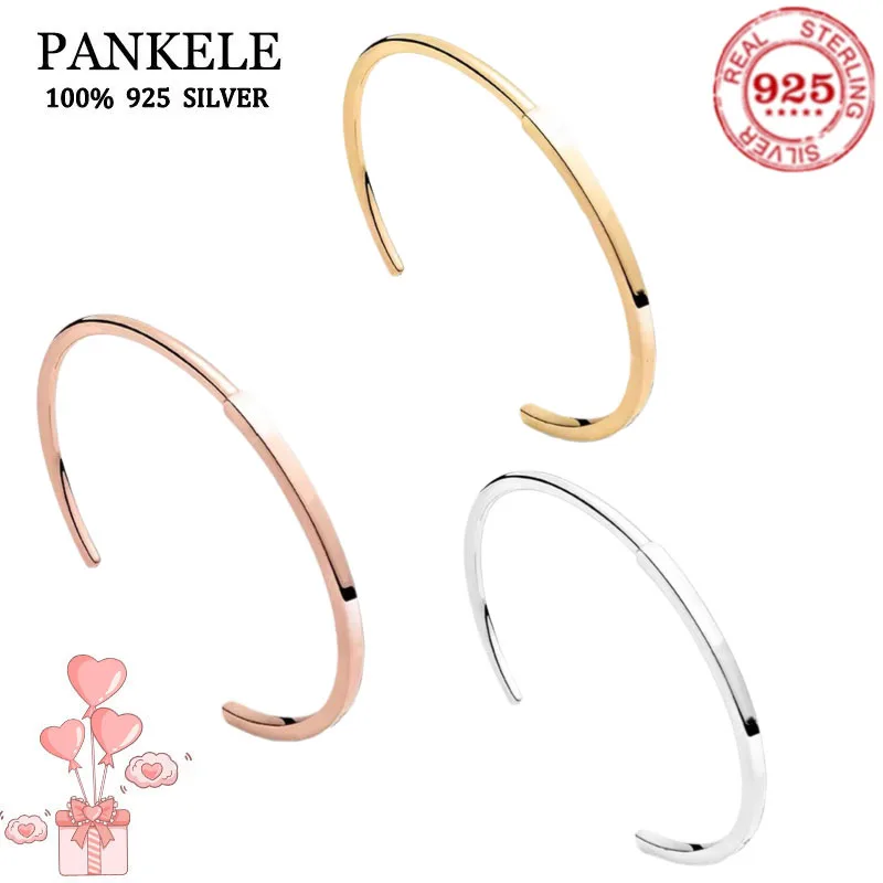 

Женский браслет из серебра 2021 пробы, с надписью «ID pandora»