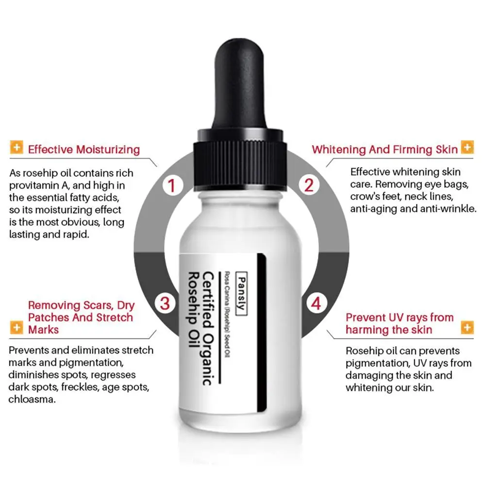 Эфирное масло для кожи шиповника отбеливающий увлажняющий крем сыворотка