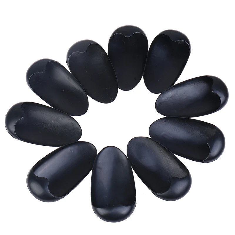

10 Pairs Black Plastic Ear Cover Salon Hairdressing Hair Dyeing Coloring Bathing Ear Cover Shield Protector Waterproof Earmuffs