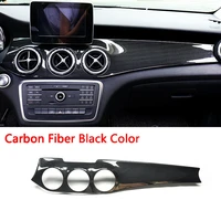carbon fiber dashboard panel console cover trim fit for benz gla x156 cla w117