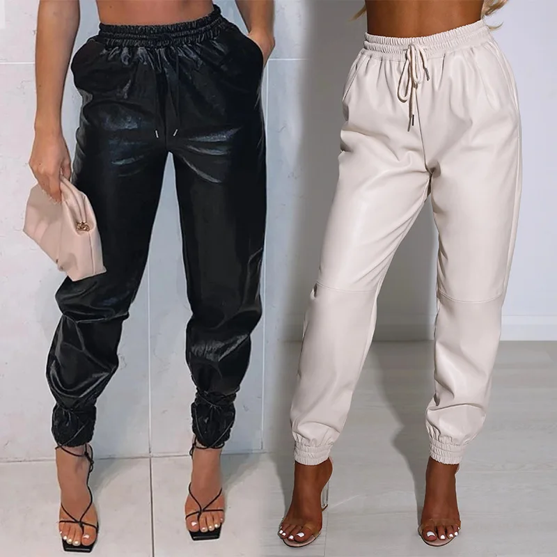 

2021 Spring New Fashion Elastic Waist All-match Casual Harem Pants