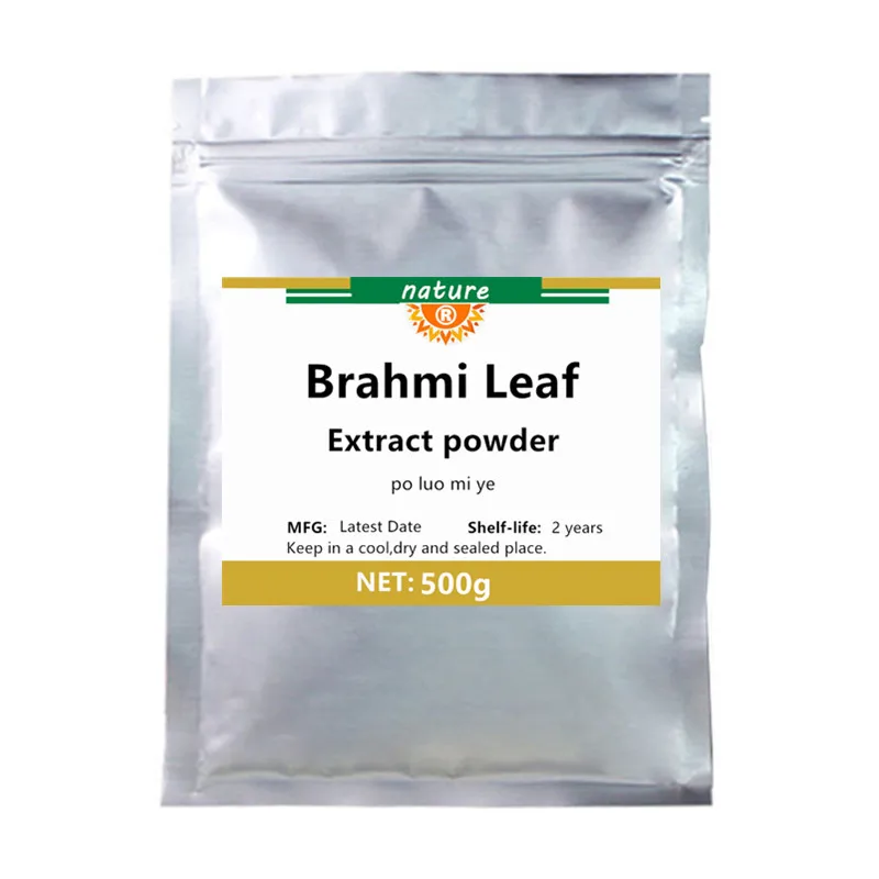 

Pure Natural Organic Brahmi Leaf extract Powder, Bacopa Monnieri Leaf Powder,Improve Memory and Reduce Anxiety,Curing Asthma