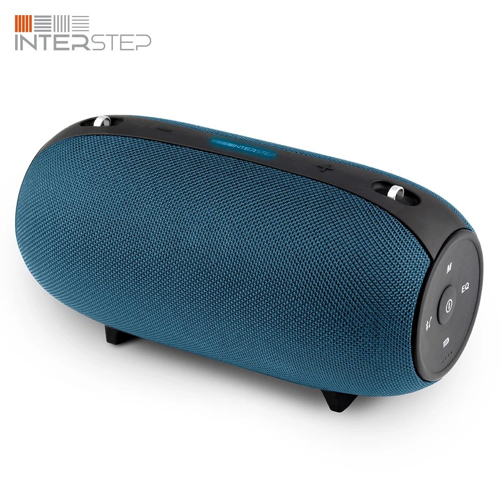 Портативная колонка Interstep SBS 390 40Вт Bluetooth 5.0 FM радио карта памяти AUX павербанк