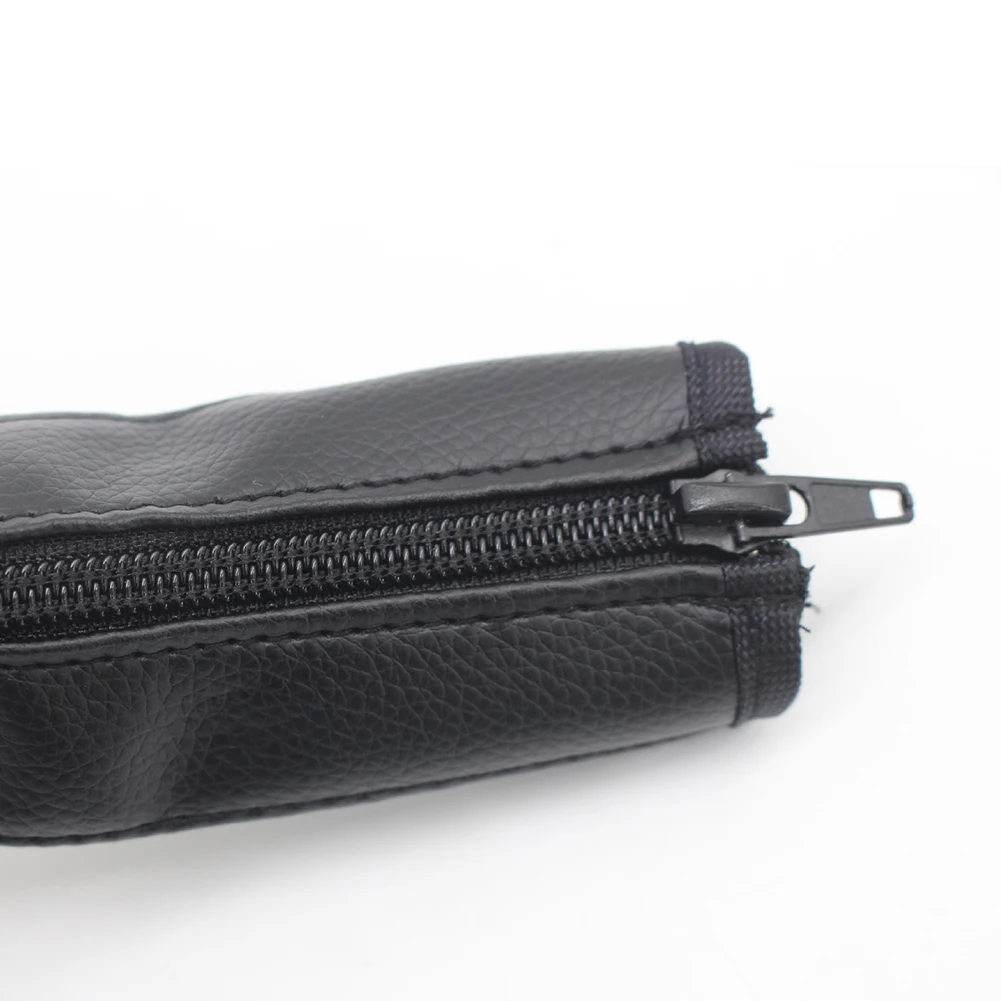 

Practical Zipper Closure Detachable Protective Case PU Leather Replacement Baby Pram Dust Proof Stroller Armrest Handle Cover