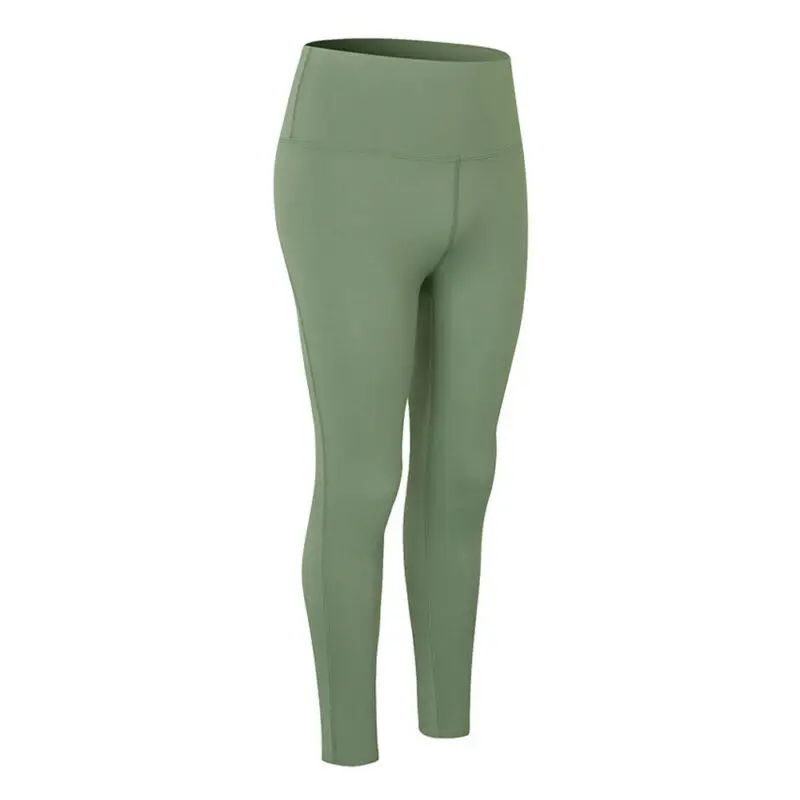 

Women's High Waist Gym Legging Sports Fitness Running Skinny Plain Yoga Pants