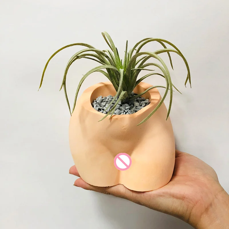 Художественная форма для вазы бетонная украшения дома силиконовая тела цемента