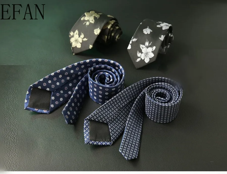Шелковый галстук Мужской Жаккардовый 7 см модные цветочные полосы Цветочные