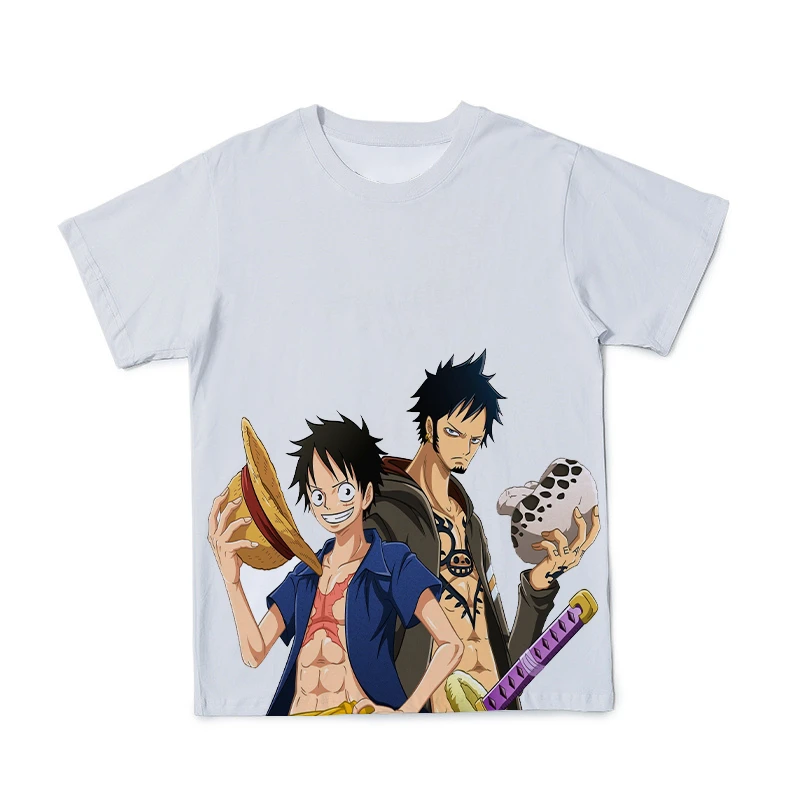 

2021 new summer one pie2021 New Summer One Piece Print 3D Polyester e print 3D polyester funny anime short-sleeved T-shirt