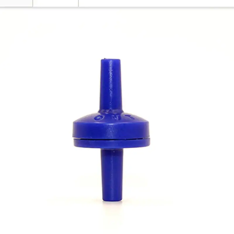 50 шт. синий аквариумный односторонний обратный клапан Co2 водный воздушный насос
