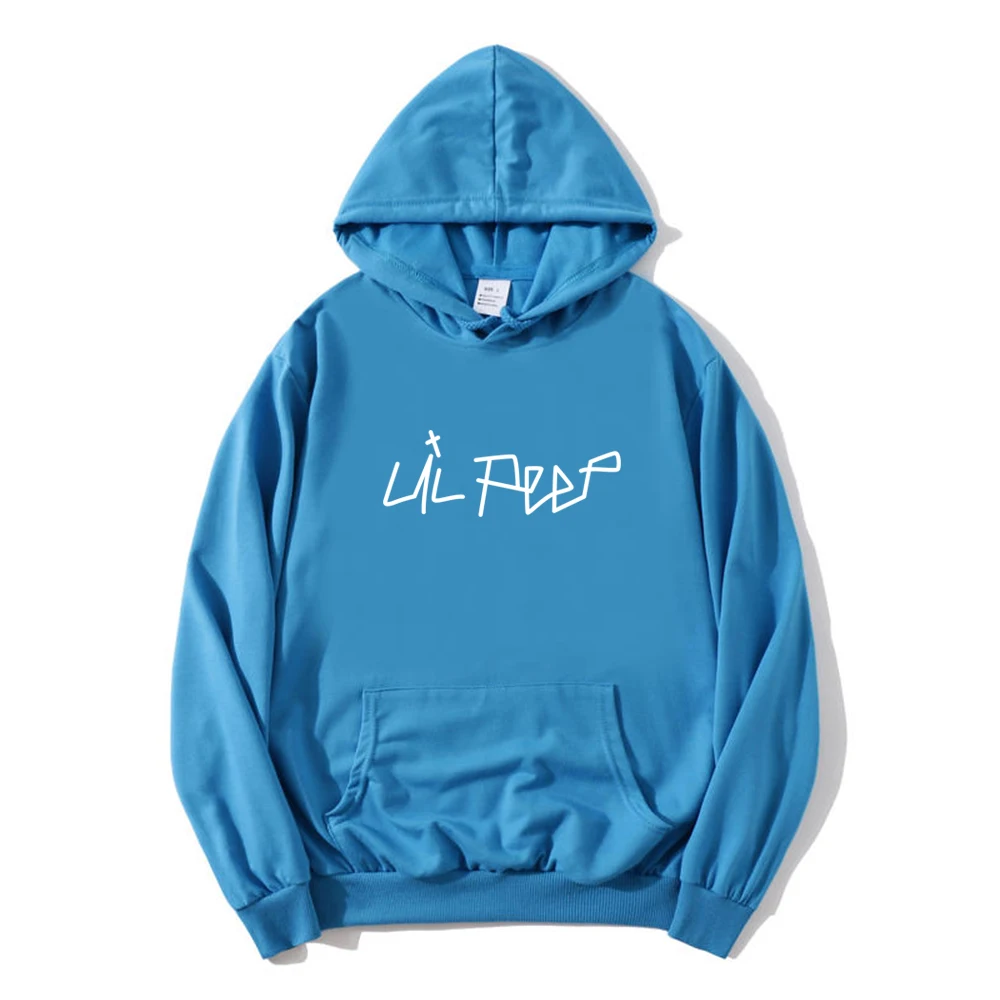 

Summer Thin Hoodies Pullover LIL PEEP Printing Brand Men's Clothing Casual Tops Male Sweatshirts Quality Loose Streetwear