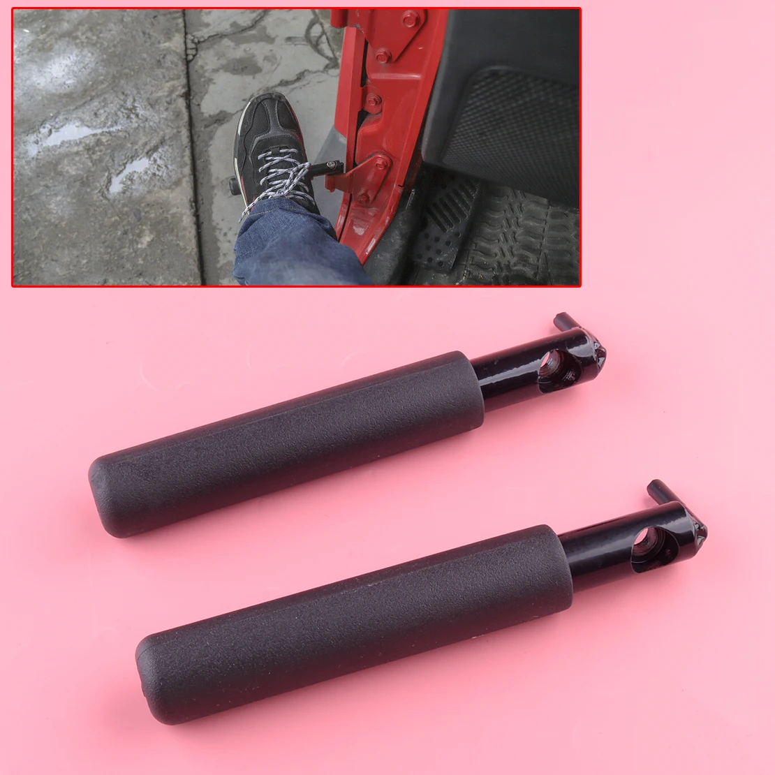 

1 пара подножки для Jeep Wrangler JK JKU JL 2007 2008 2009 2010 2011 2012 2013 2014 2015-2017 2018