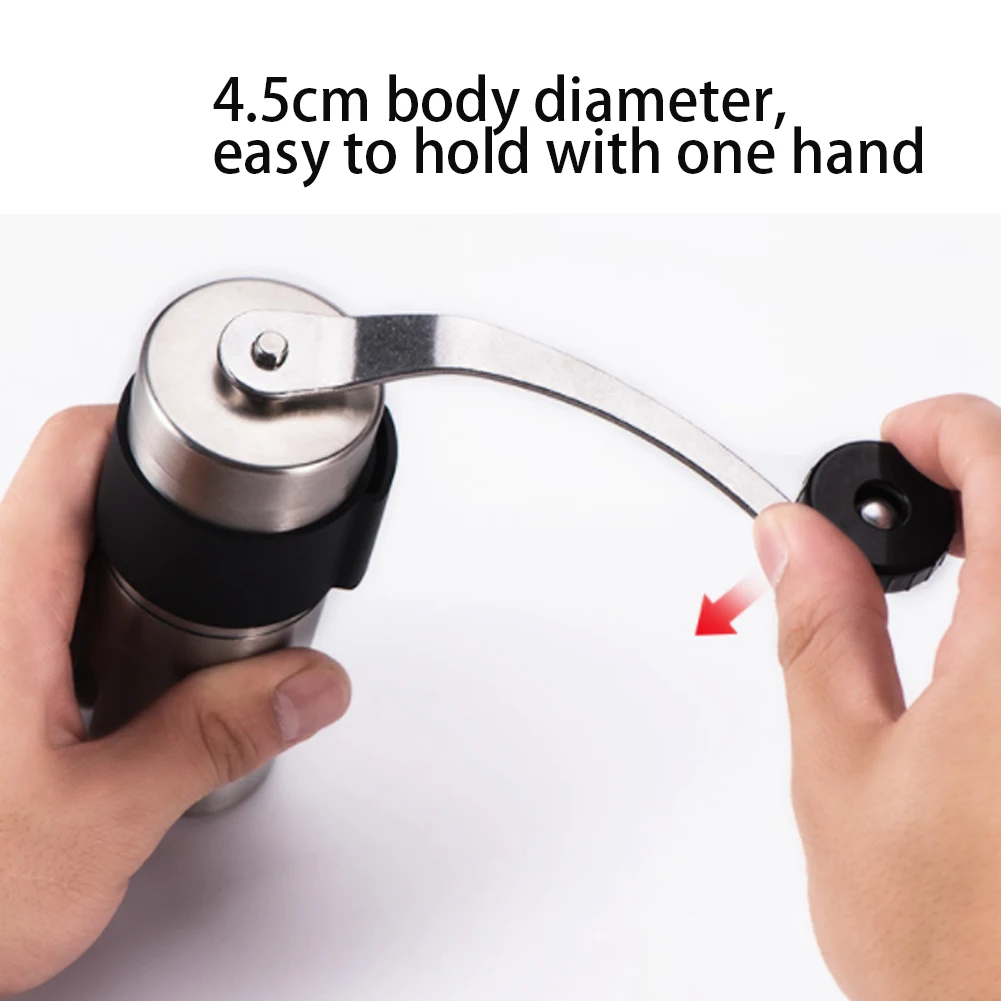 2 Size Mini Portable Manual Ceramic Coffee Grinder Stainless Steel Adjustable Mill Grinding Core Easy Clean Kitchen Tools | Дом и сад