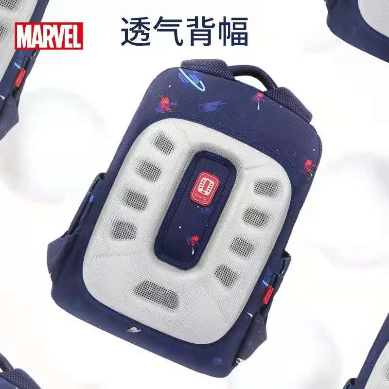 Disney New School Bags For Boys Primary Student Shoulder Orthopedic Backpack Grade 1-5 Spider Man Captain America Mochilas
