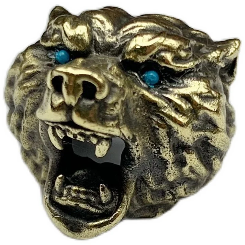 Бусины из чистой меди для повседневного использования латунные бусины в стиле