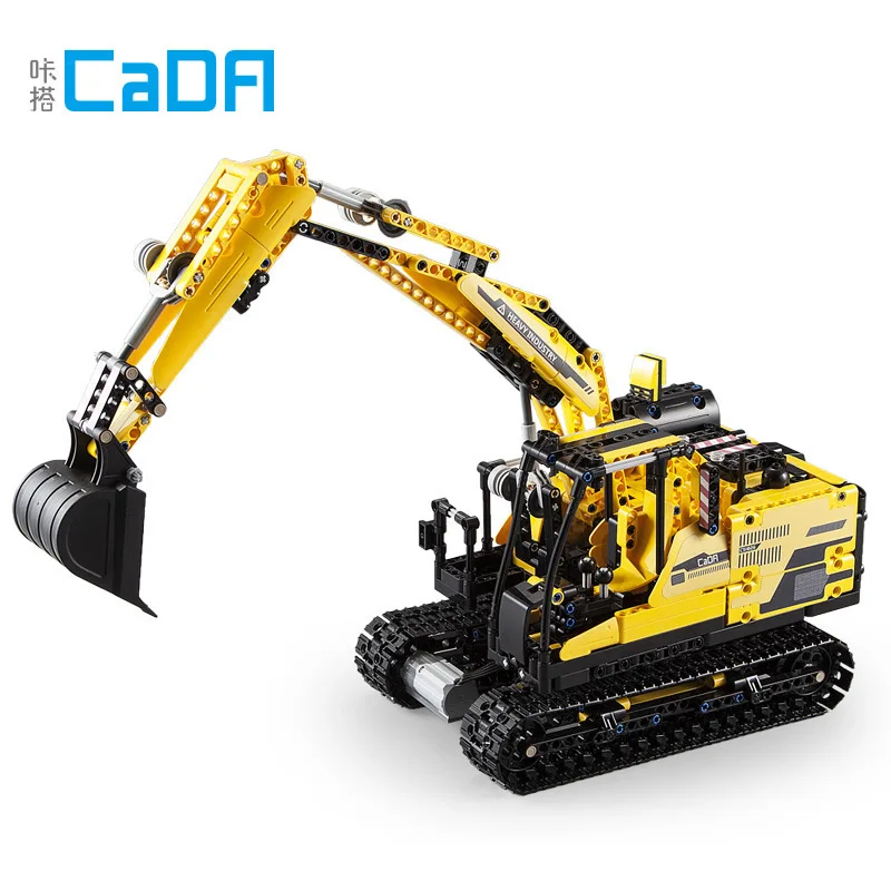 CaDA C51026 RC мегалитические робот экскаватор интеллигентая (ый) 2 в 1 930 шт