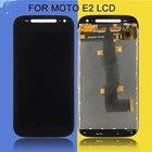 Оригинальный ЖК-дисплей Catteny для MotoRola Moto E2, сенсорный экран 2-го поколения, дигитайзер в сборе XT1505, XT1524, XT1527, дисплей, бесплатная доставка