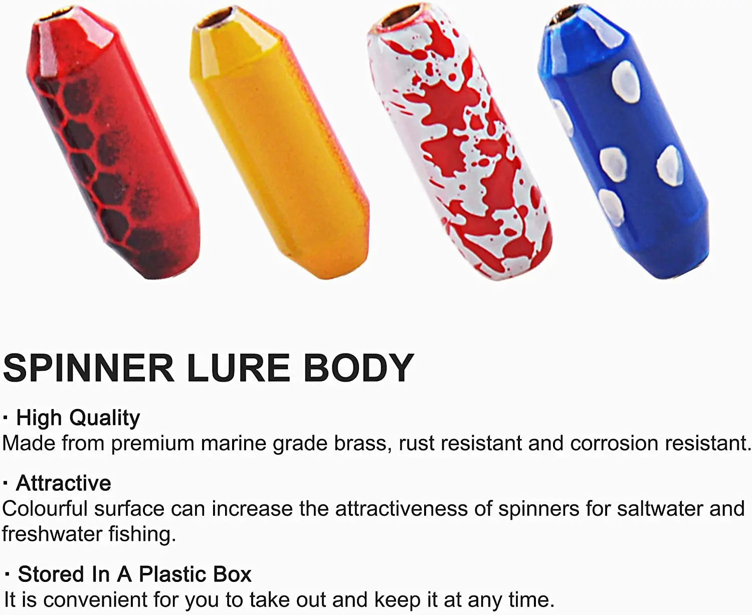 10 шт. латунные рыболовные приманки-спиннербейты | Спорт и развлечения