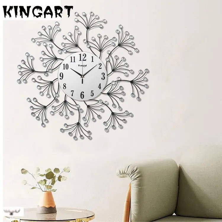 Круглые Настенные часы Цифровые Висячие настенные большие декоративные