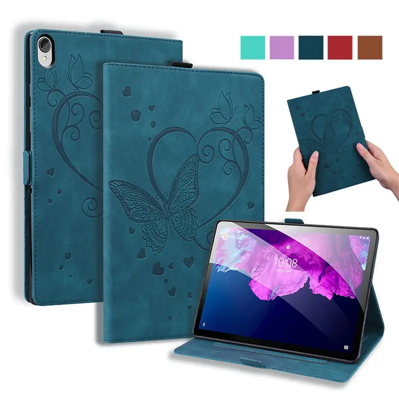 Для Lenovo Tab P11 Plus чехол TB-J616X TB-J616F для Xiaoxin Pad TB-J606F Funda 3D Капа с тиснением в виде