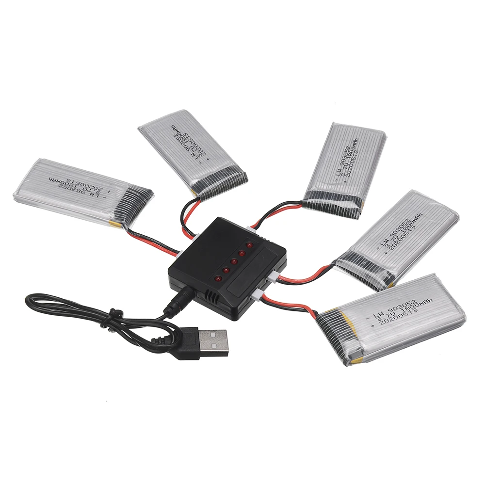 Зарядное устройство для lipo аккумуляторов 3 7 в 1800 мАч 903052 KY601S SYMA X5 X5S X5C X5SC X5SH X5SW M18 H5P
