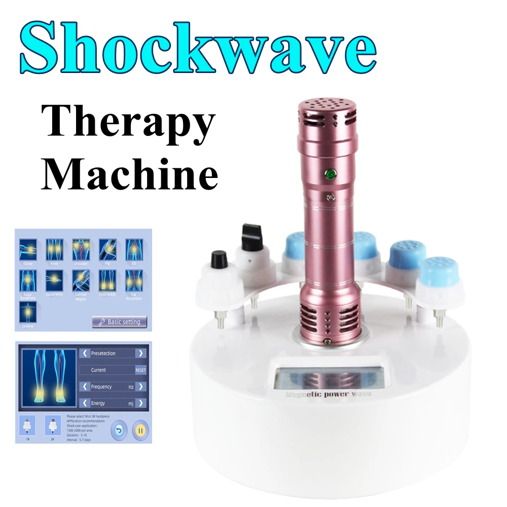 

Shockwave Therapy Machine For ED Treatment Shock Wave Therapy Equipment Pain Relief Host Separable Device Health Care Massager