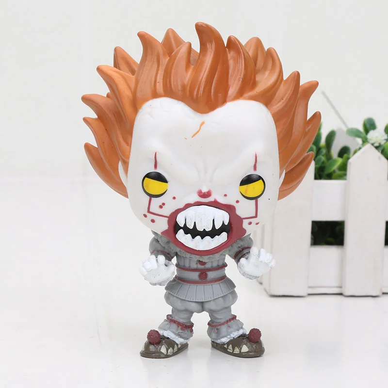 7 NECA Horror Stephen King's Movie It pennywise фигурка Джокер клоун Классическая канализационная сцена модель ПВХ фигурка коллекционная игрушка - Цвет: 7