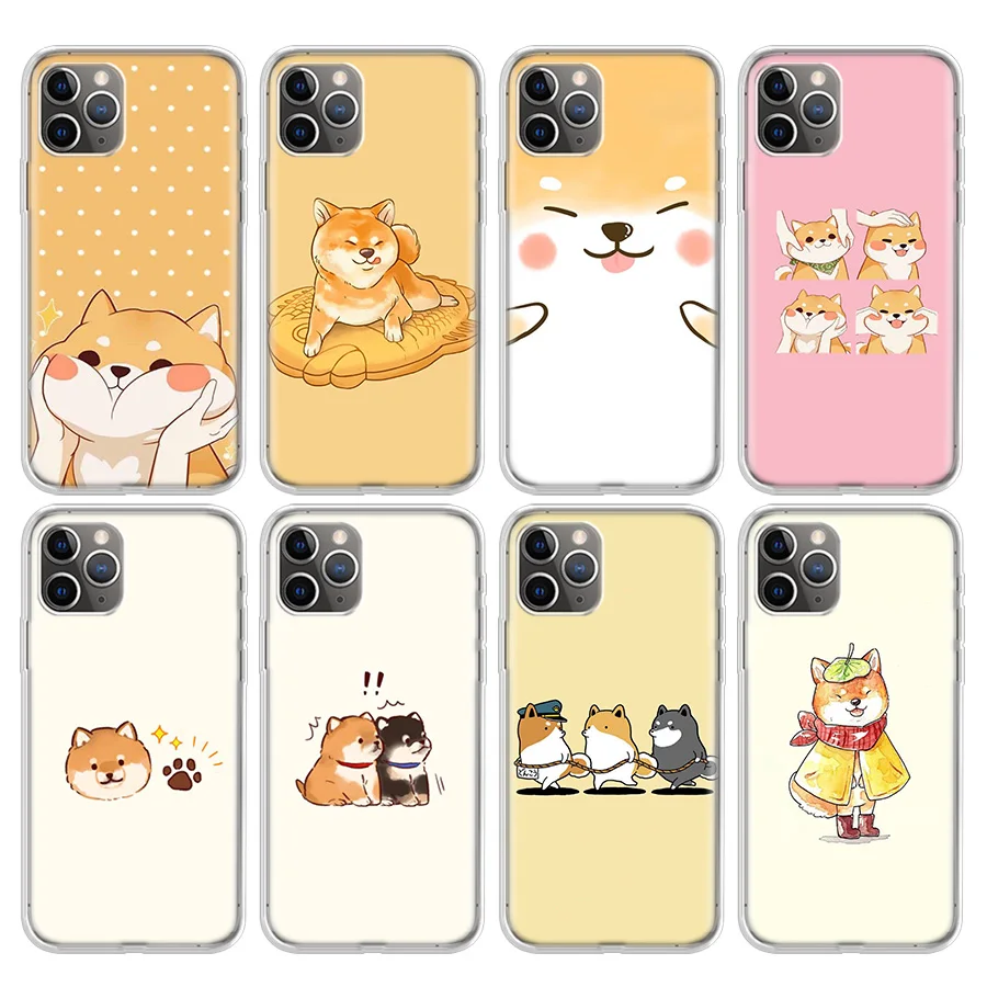 С животными Косплей Shiba Лисья Секретная служба (Inu цветной чехол для телефона Apple