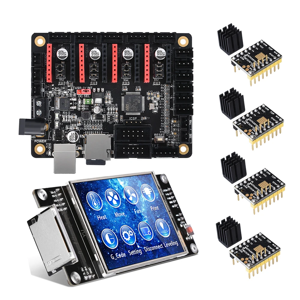 BIGTREETECH SKR мини V1.1 плата управления 32 бит с TMC2208 TMC21308 драйвер для Reprap MKS Gen L 3d принтер