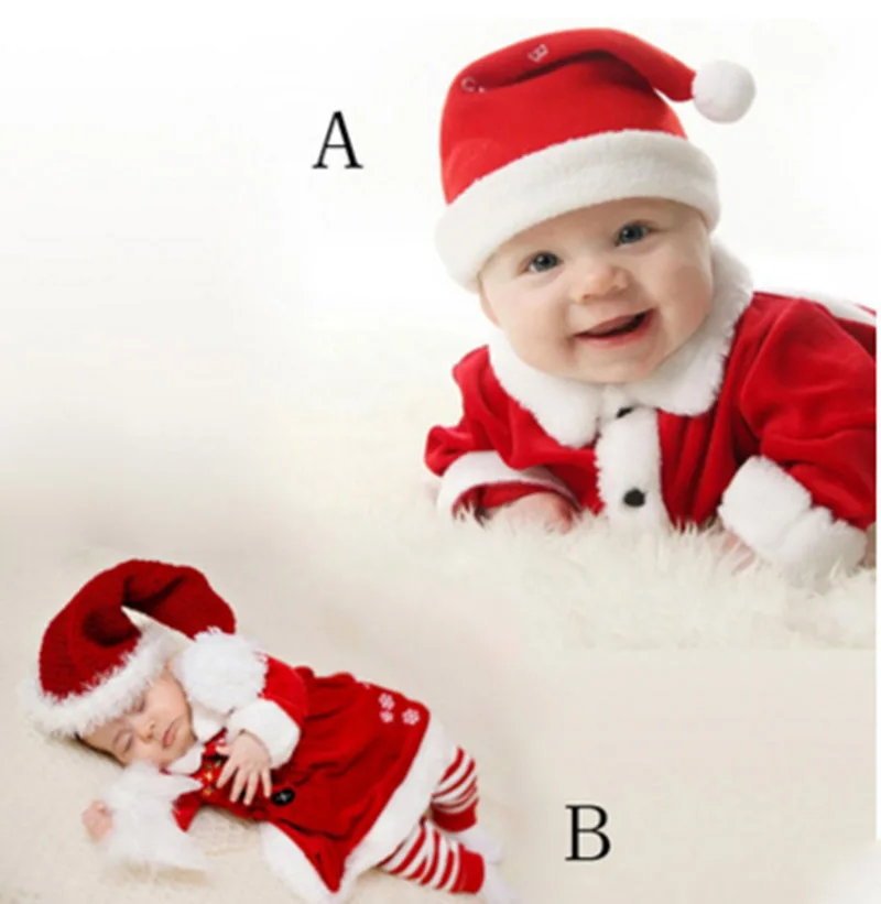 Высококачественный Детский костюм Санта Клауса для косплея мальчиков и девочек