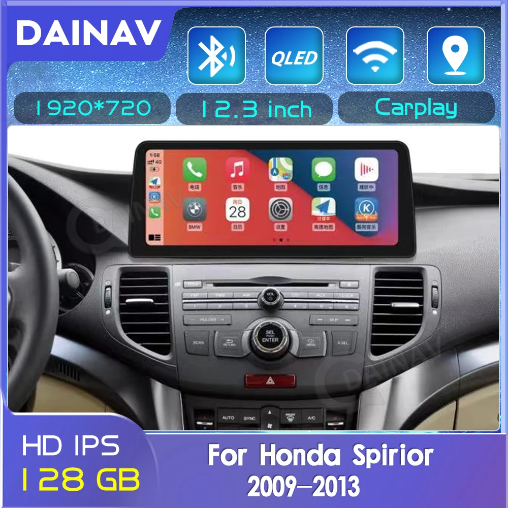 

128GB Android 10.0 car DVD player Stereo receiver for Honda Spirior 2009-2013 car radio multimedia GPS navigator Head Unit