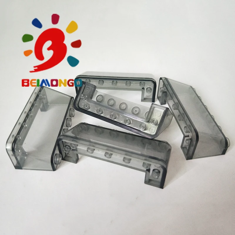 Бесплатная доставка! Строительные блоки BEIMONGO MOC Windscreen 2x6x2 Window 10 шт. детские