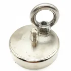 Двухсторонний мощный круглый неодимовый магнит, прибор для сбора крючка, морское рыболовное оборудование, держатель, вытяжное Монтажное кольцо