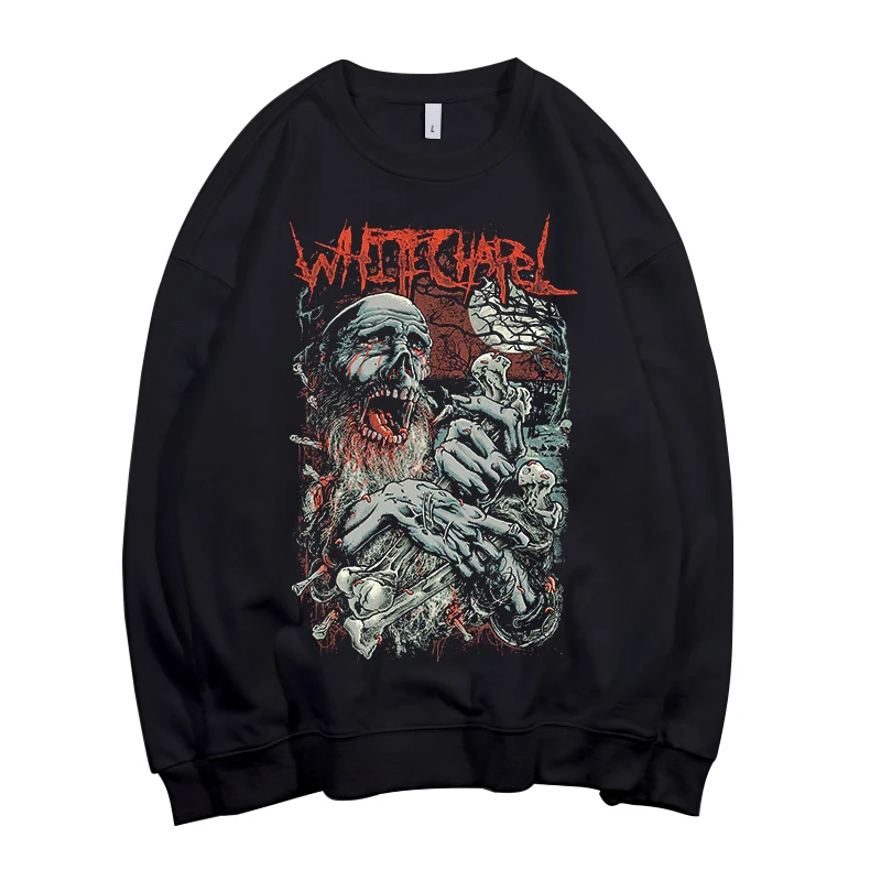 6 видов конструкций IDEA deathcore пуловер Толстовка Рок с капюшоном тяжелый металл