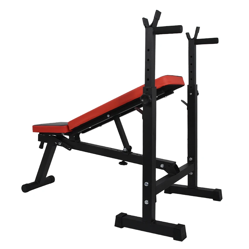 Многофункциональная скамья для тяжелой атлетики стойка штанги Складная Скамья