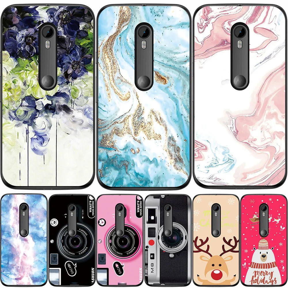 Чехлы и чехлы для телефонов Motorola Moto g2-го поколения g3-го G4 Play Модный чехол с