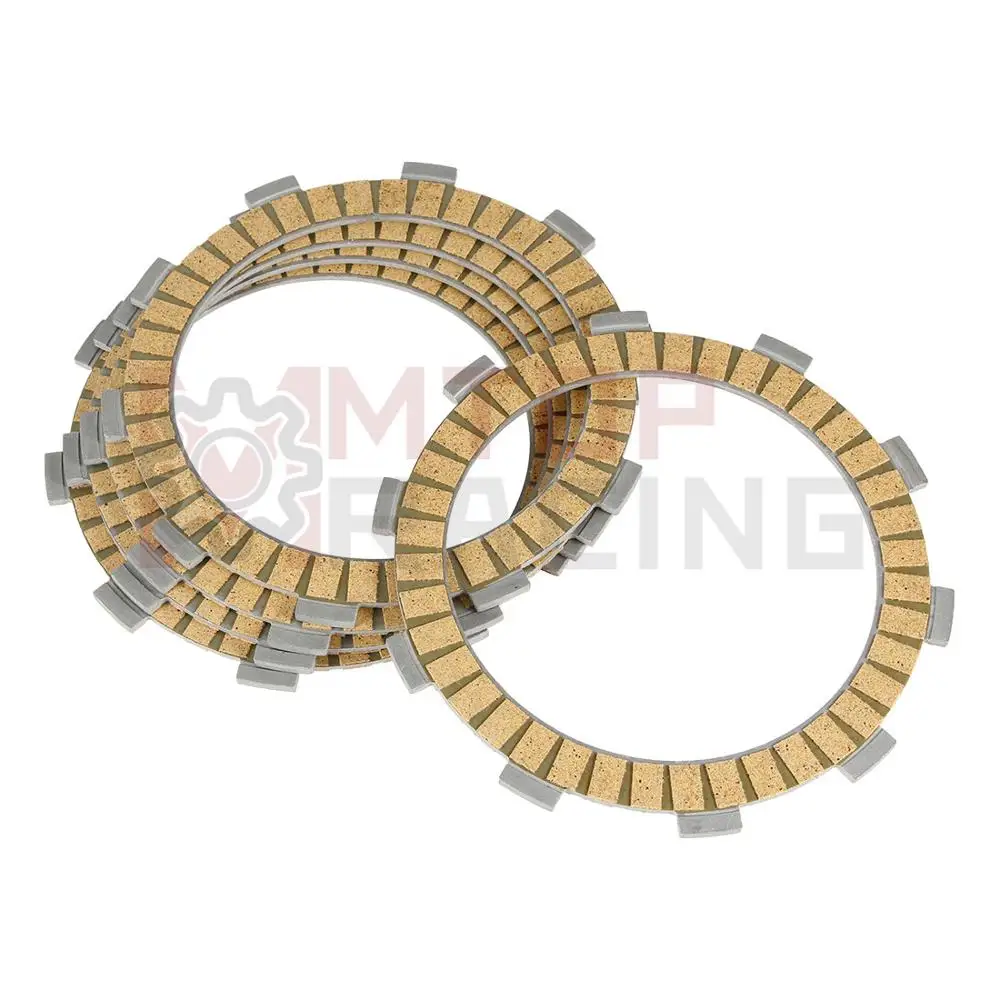 

Clutch Friction Disc Plates For Yamaha TW125 TT-R225 1999-2004 TW200 Trailway 1987-2018 TW225E 2002-2007 TT-R230 2005-2015 XT200