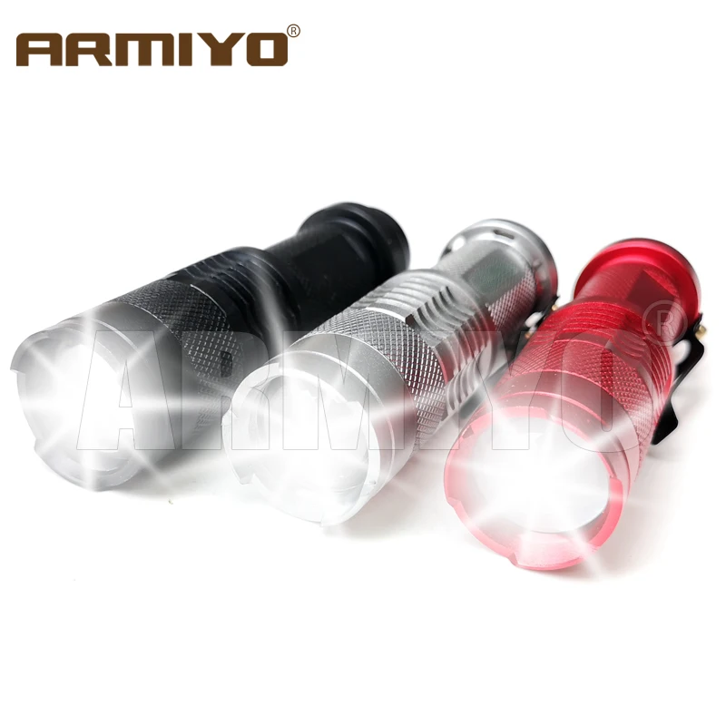Armiyo Водонепроницаемый светодиодный тактический вспышки светильник s