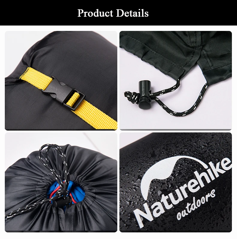 Naturehike спальный мешок компрессионный мешок портативный 300D Оксфорд водонепроницаемый износостойкий спальный мешок, мешок для вещей Кемпинг путешествия