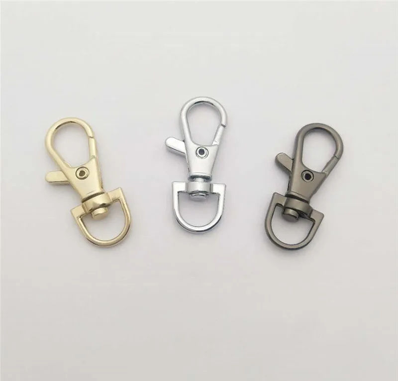 

10pcs 3.7cm Metal Fish Mouth Hook Clasp for Handbag Shoulder Bag Purse