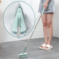 triangular floor brush bathroom long handle floor bristle ceramic tile cleanin glass window cleaning tools bristle ceramic