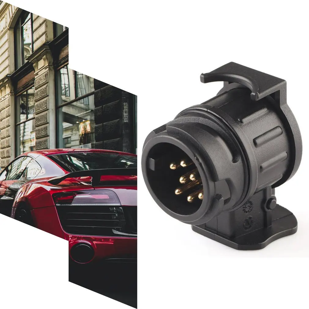 Адаптер для автомобильного прицепа грузовика с 13 Pin на 7 Pin|Сцепные устройства